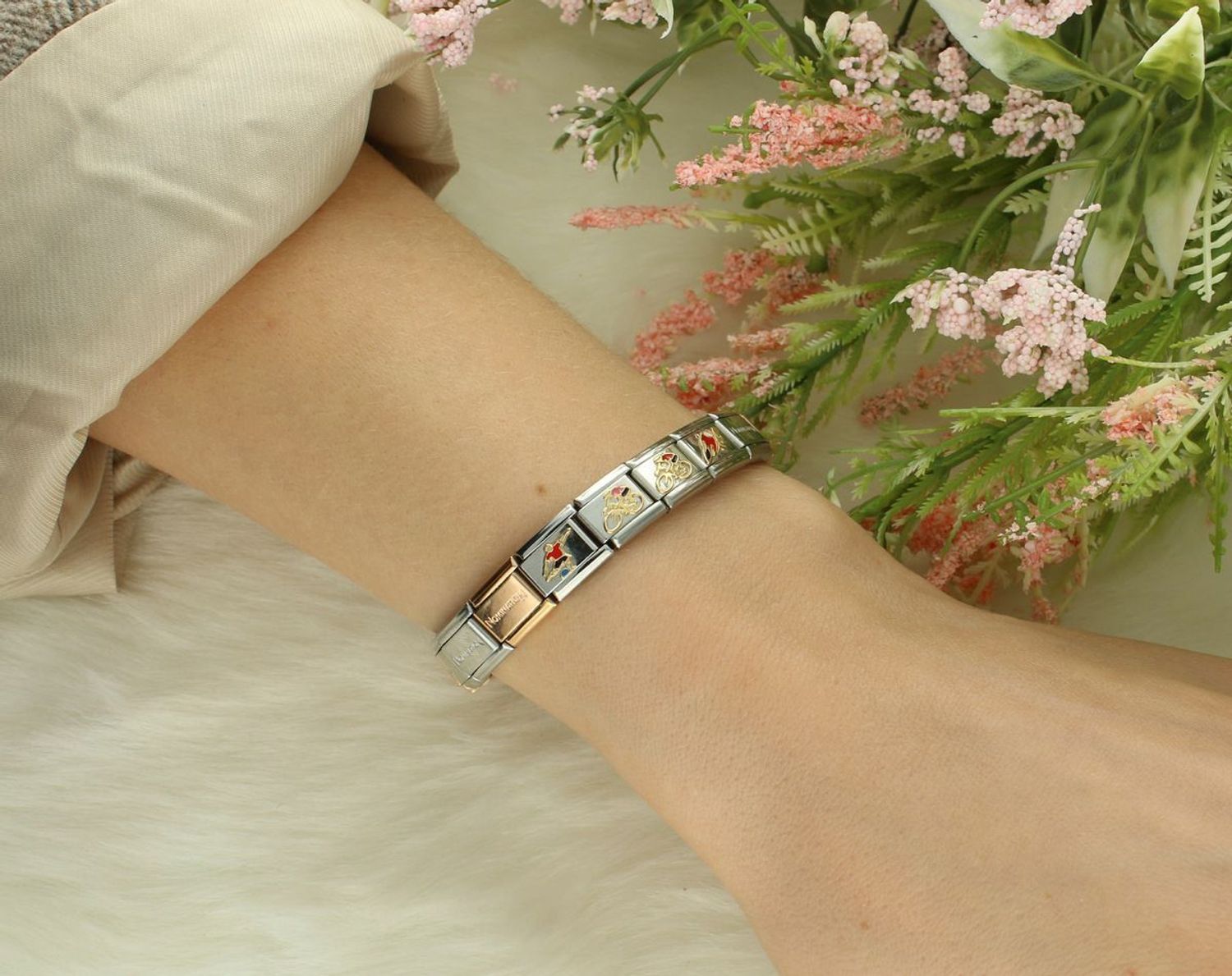 Nomination - Link 18K zawieszka złoto 'Piłkarz' 030259 11 biżuteria nomination nomination zawieszki nomination baza.jpg